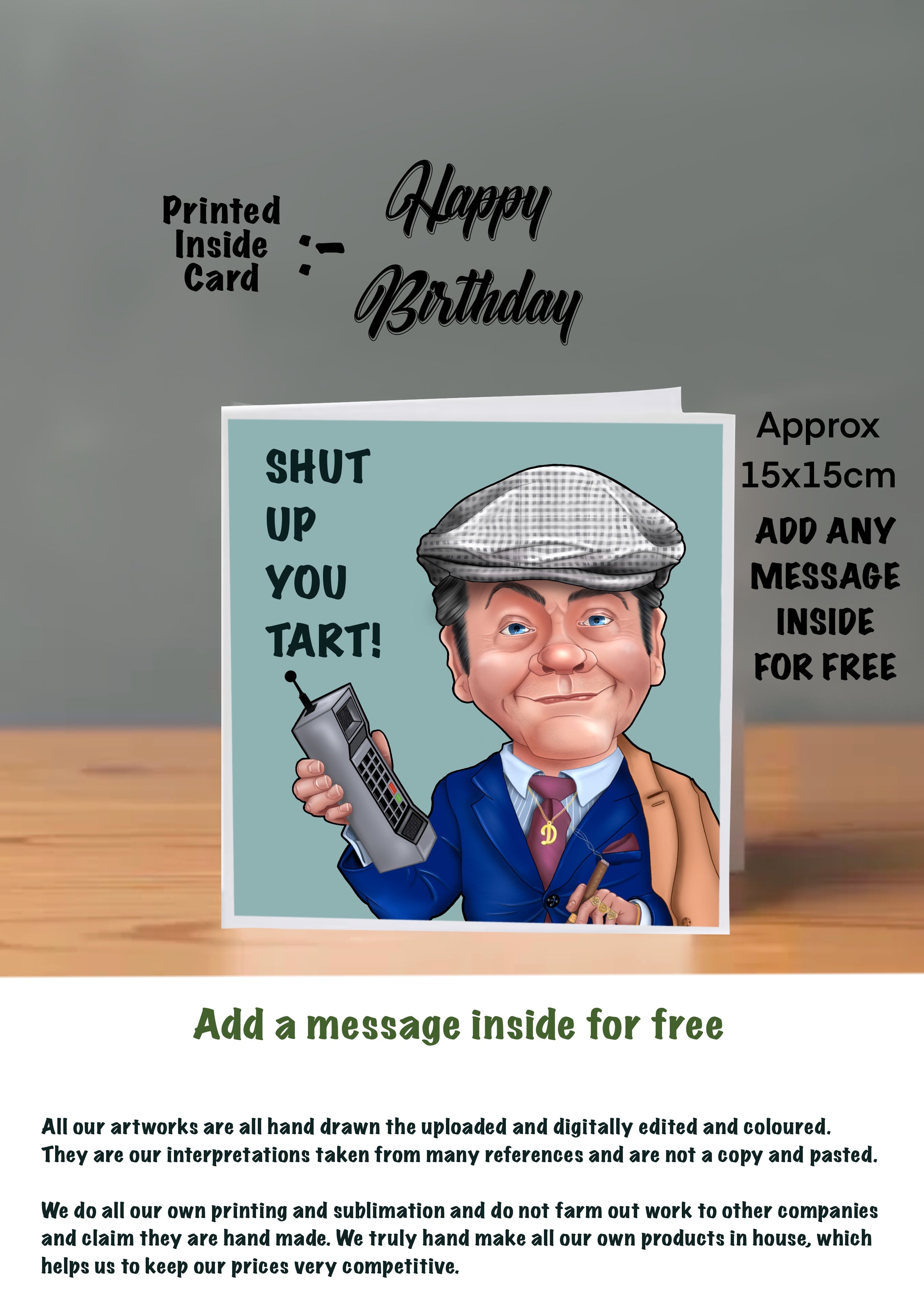 Only Fools And Horses Birthday Cards original hooky street heroes