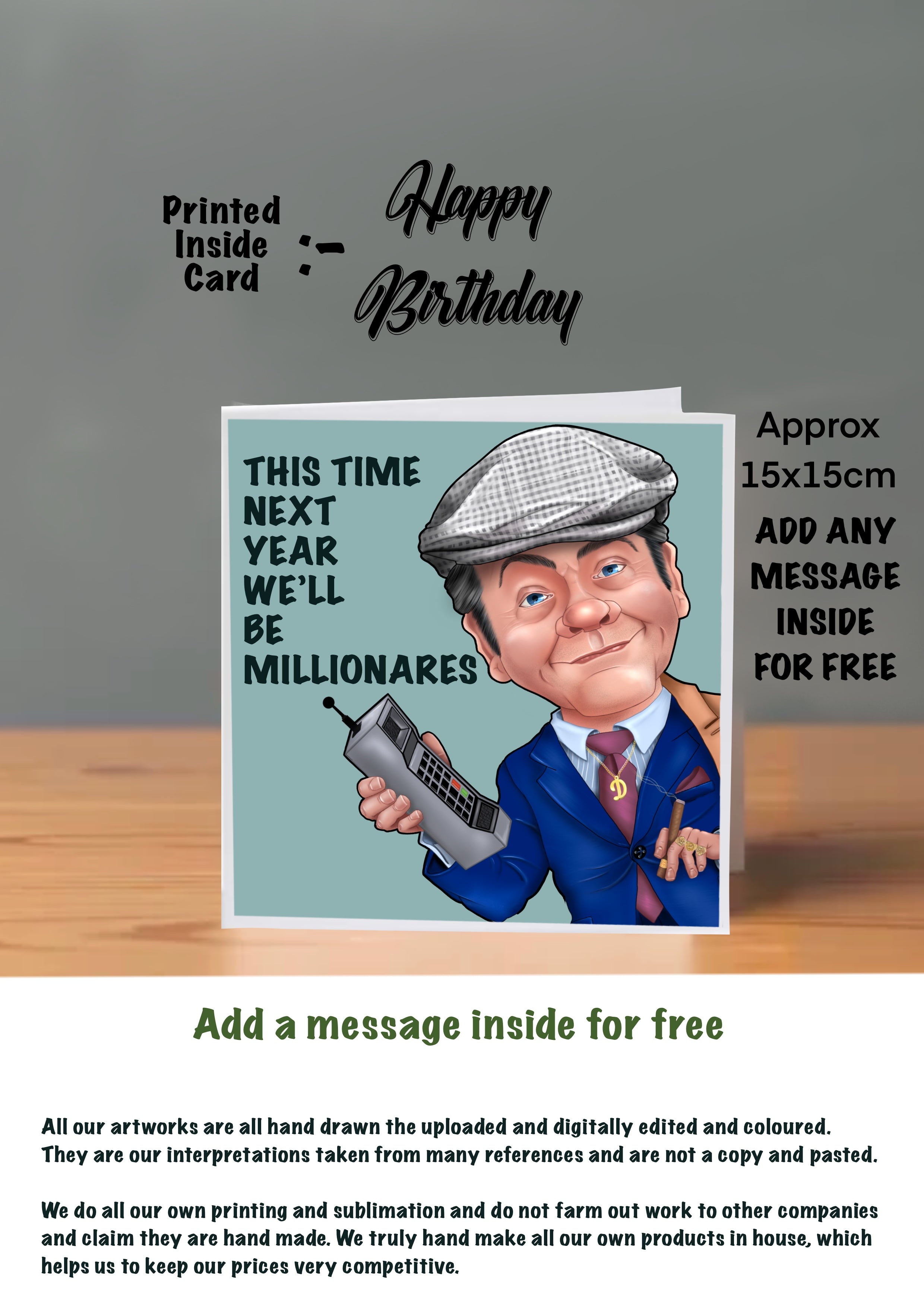 Only Fools And Horses Birthday Cards original hooky street heroes