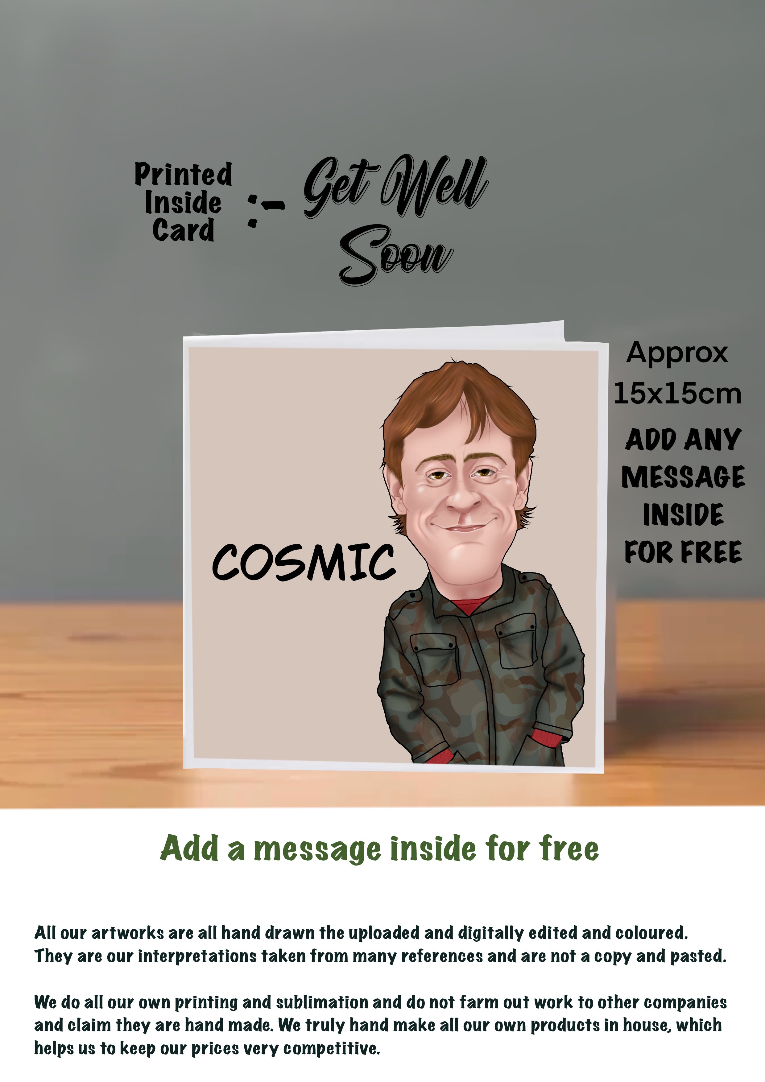 Only Fools And Horses Get Well Soon Cards original hooky street heroes