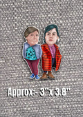Two Doors Doon Vinyl Stickers by The Green Hoodie Collections