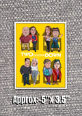 Two Doors Doon Vinyl Stickers by The Green Hoodie Collections