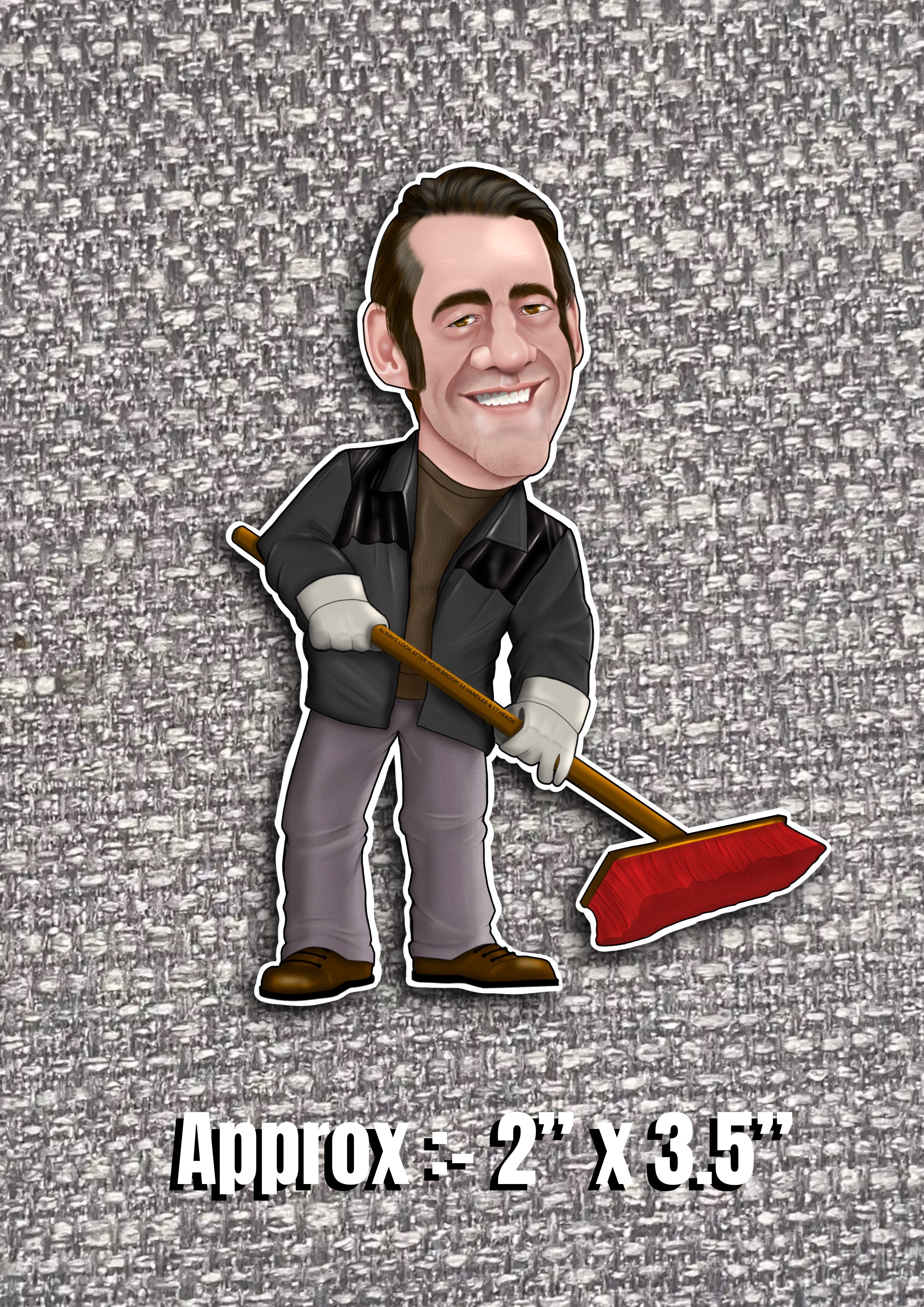 Only Fools & Horses Vinyl Stickers by The Green Hoodie Collections