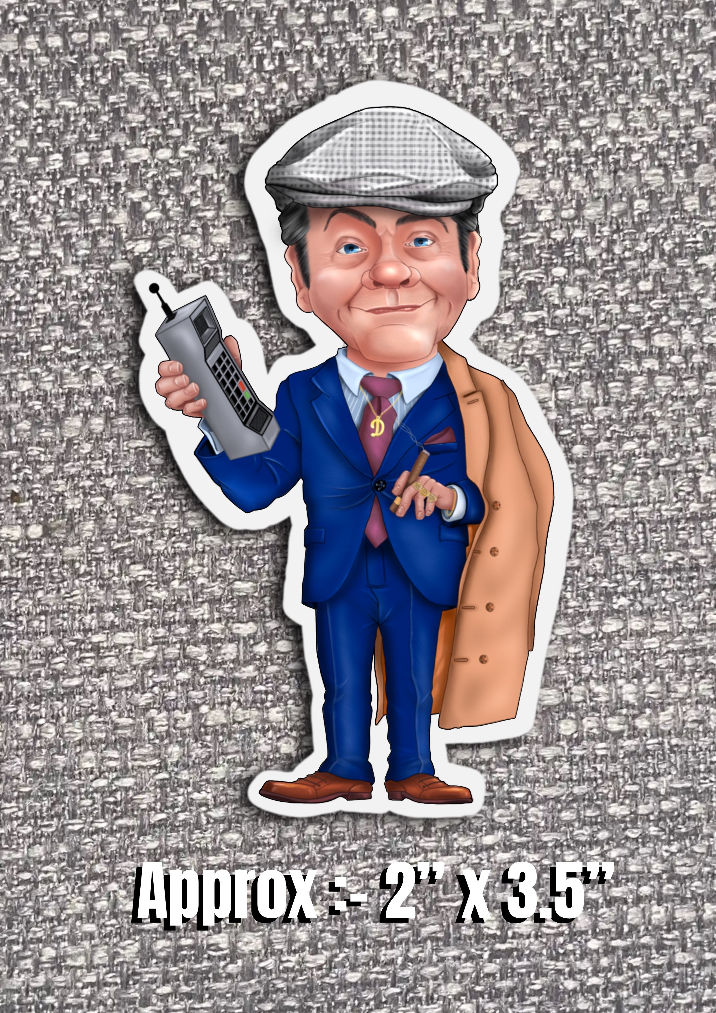 Only Fools & Horses Vinyl Stickers by The Green Hoodie Collections