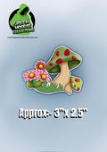 Mushroom Vinyl Stickers by The Green Hoodie Collections