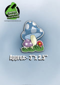 Mushroom Vinyl Stickers by The Green Hoodie Collections