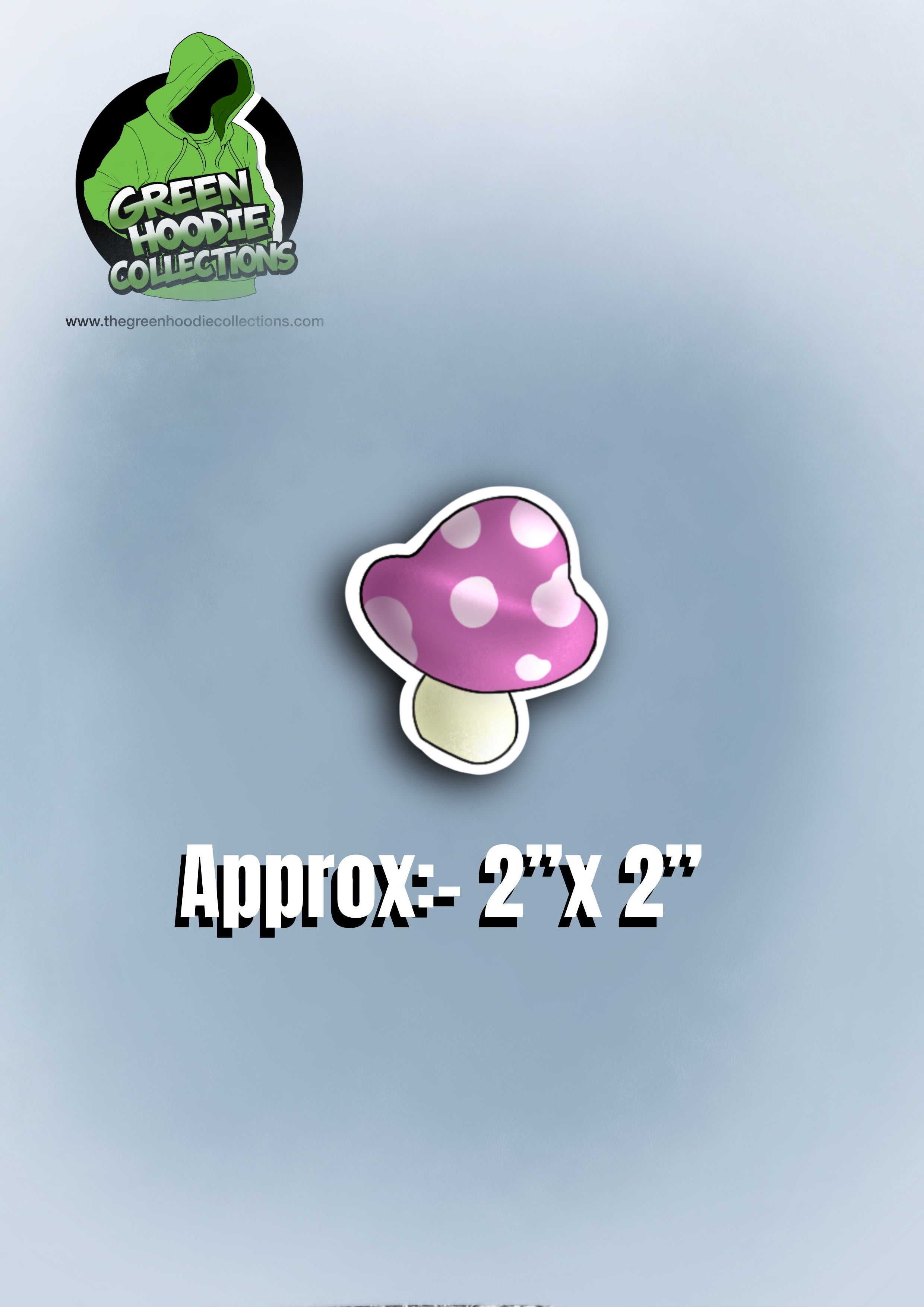 Mushroom Vinyl Stickers by The Green Hoodie Collections