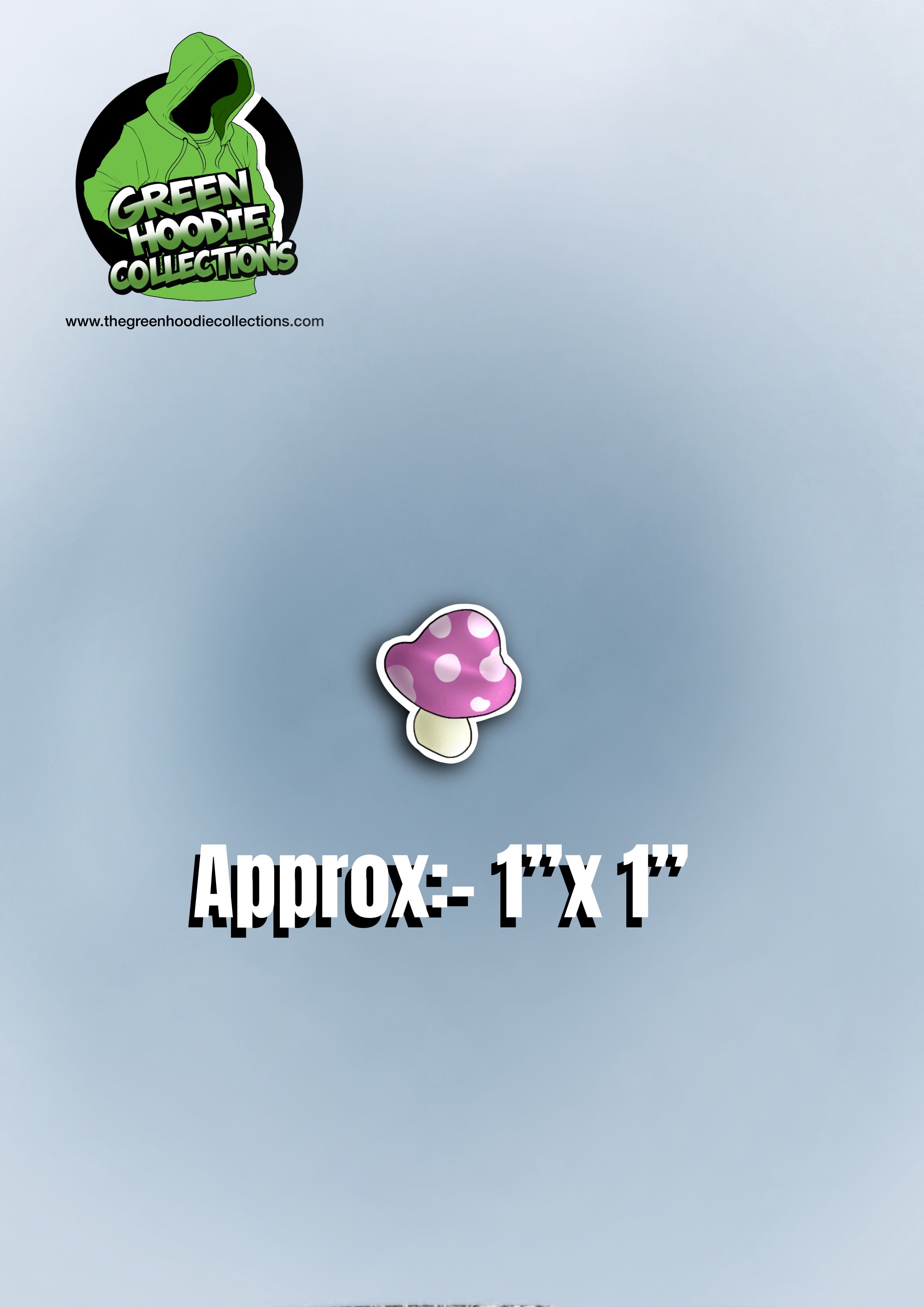 Mushroom Vinyl Stickers by The Green Hoodie Collections