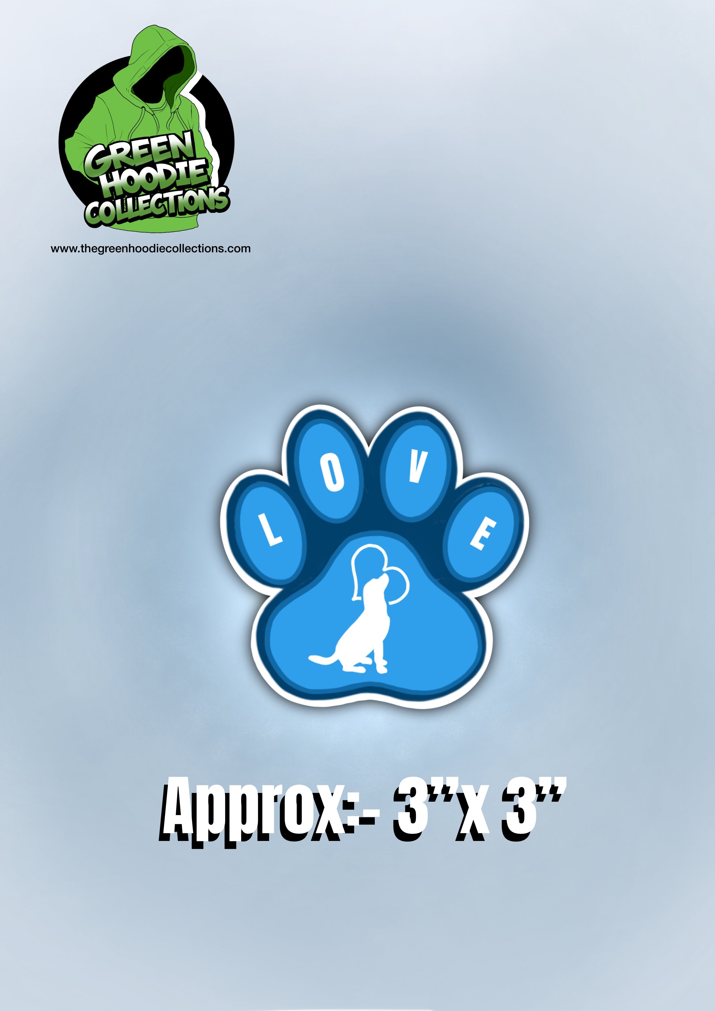 Dog Vinyl Stickers by The Green Hoodie Collections