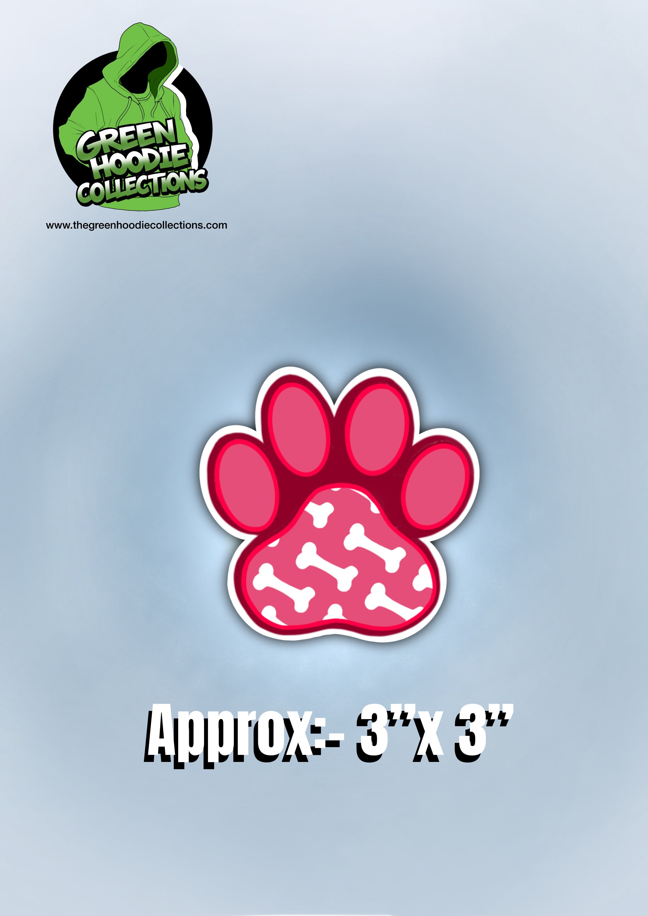 Dog Vinyl Stickers by The Green Hoodie Collections