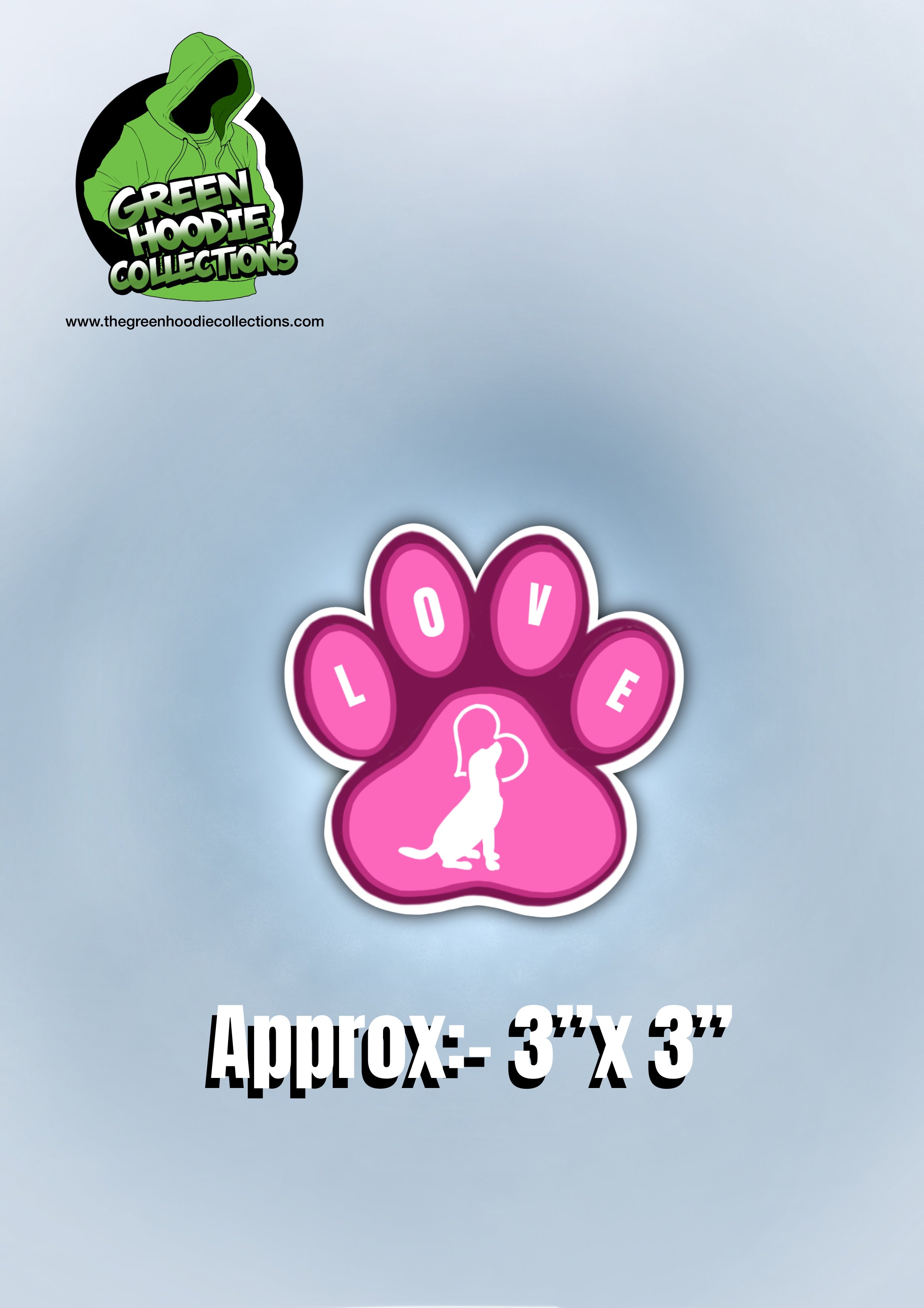 Dog Vinyl Stickers by The Green Hoodie Collections