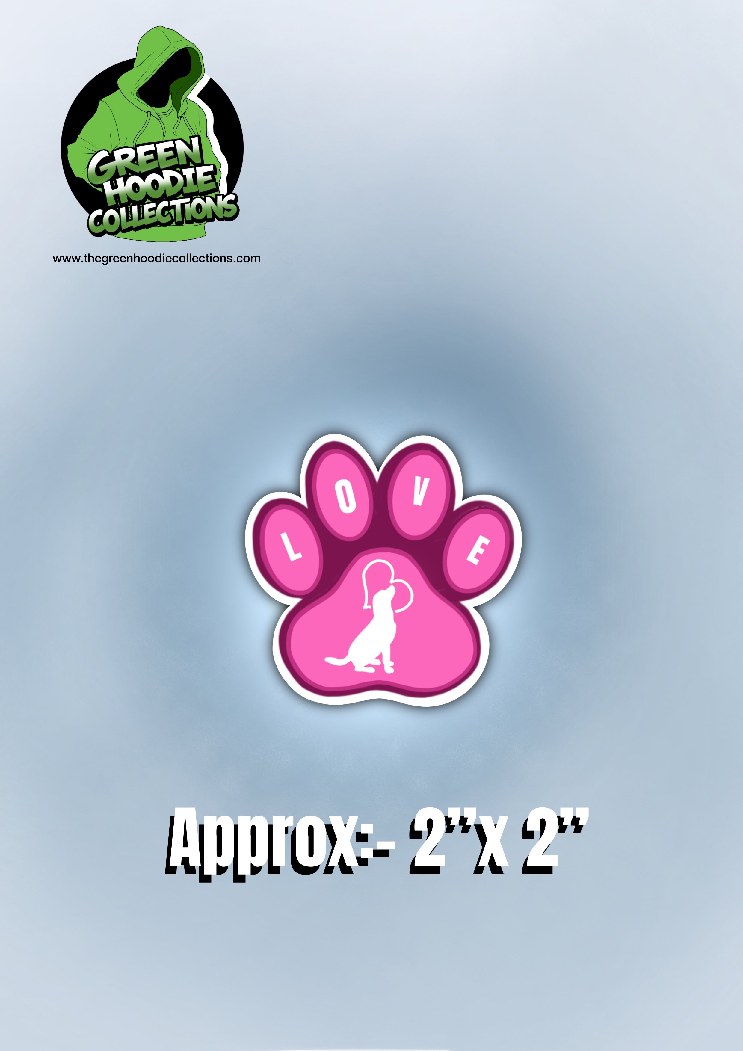 Dog Vinyl Stickers by The Green Hoodie Collections