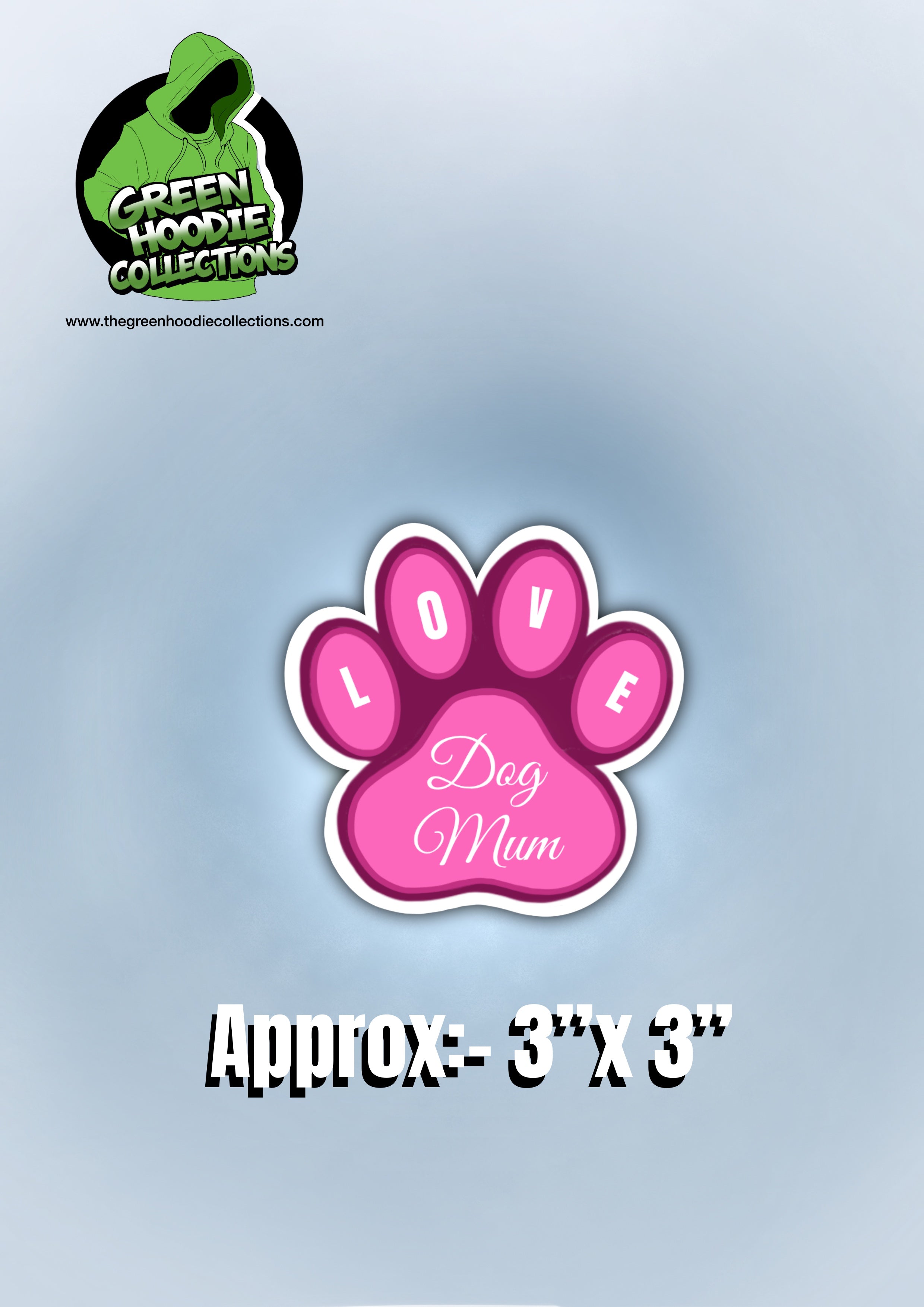Dog Vinyl Stickers by The Green Hoodie Collections