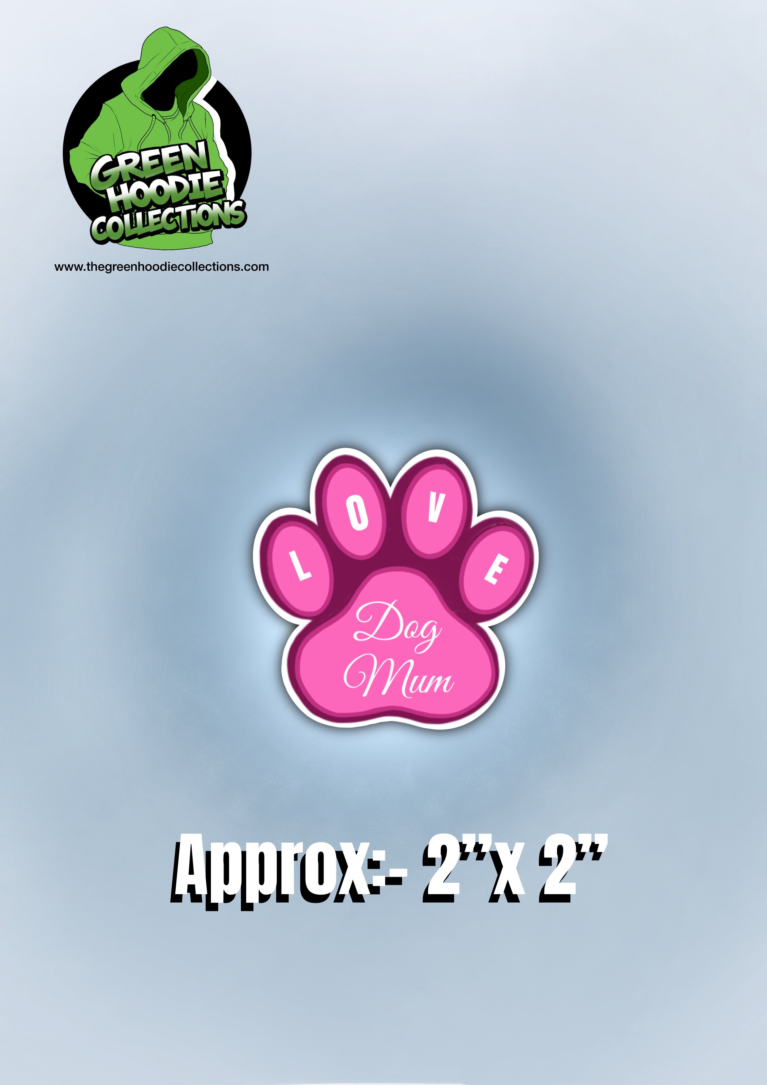 Dog Vinyl Stickers by The Green Hoodie Collections