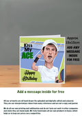 Tennis Birthday Cards Andy Murray by The Green Hoodie Collections