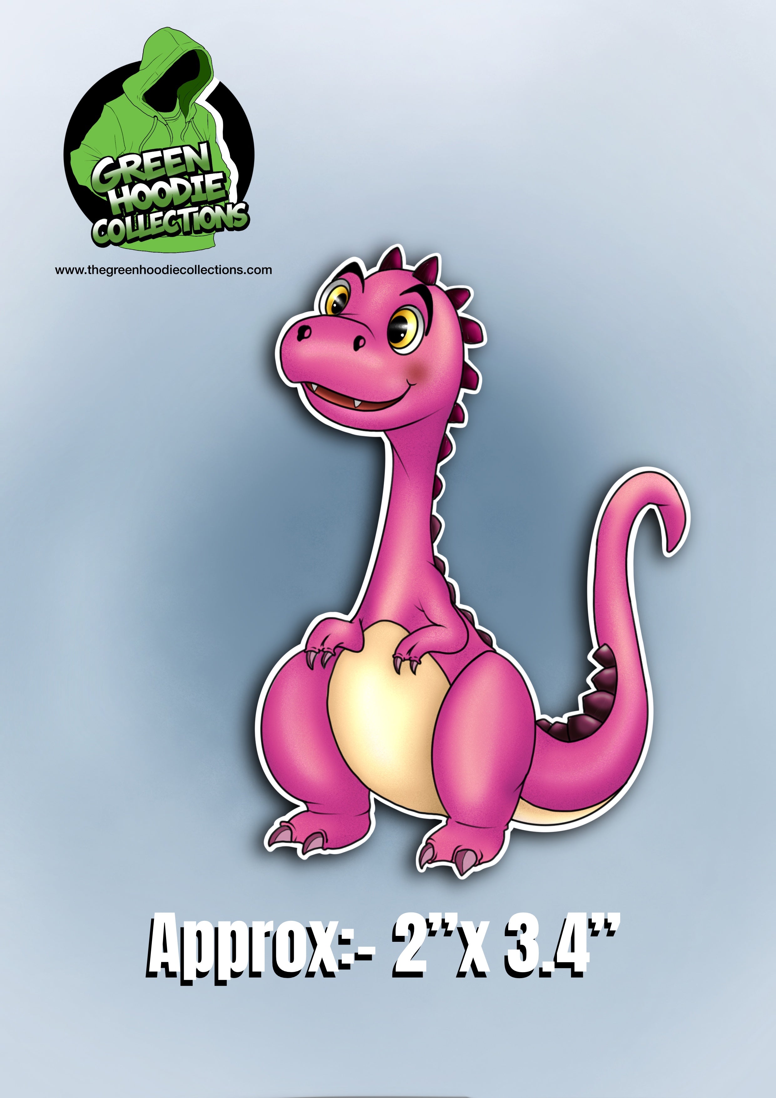 Dinosaur Vinyl Stickers by The Green Hoodie Collections