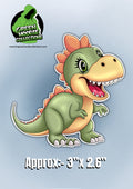 Dinosaur Vinyl Stickers by The Green Hoodie Collections