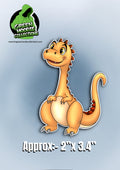 Dinosaur Vinyl Stickers by The Green Hoodie Collections