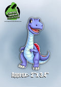 Dinosaur Vinyl Stickers by The Green Hoodie Collections