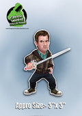 Harry Potter Vinyl Stickers by The Green Hoodie Collections Neville Longbottom