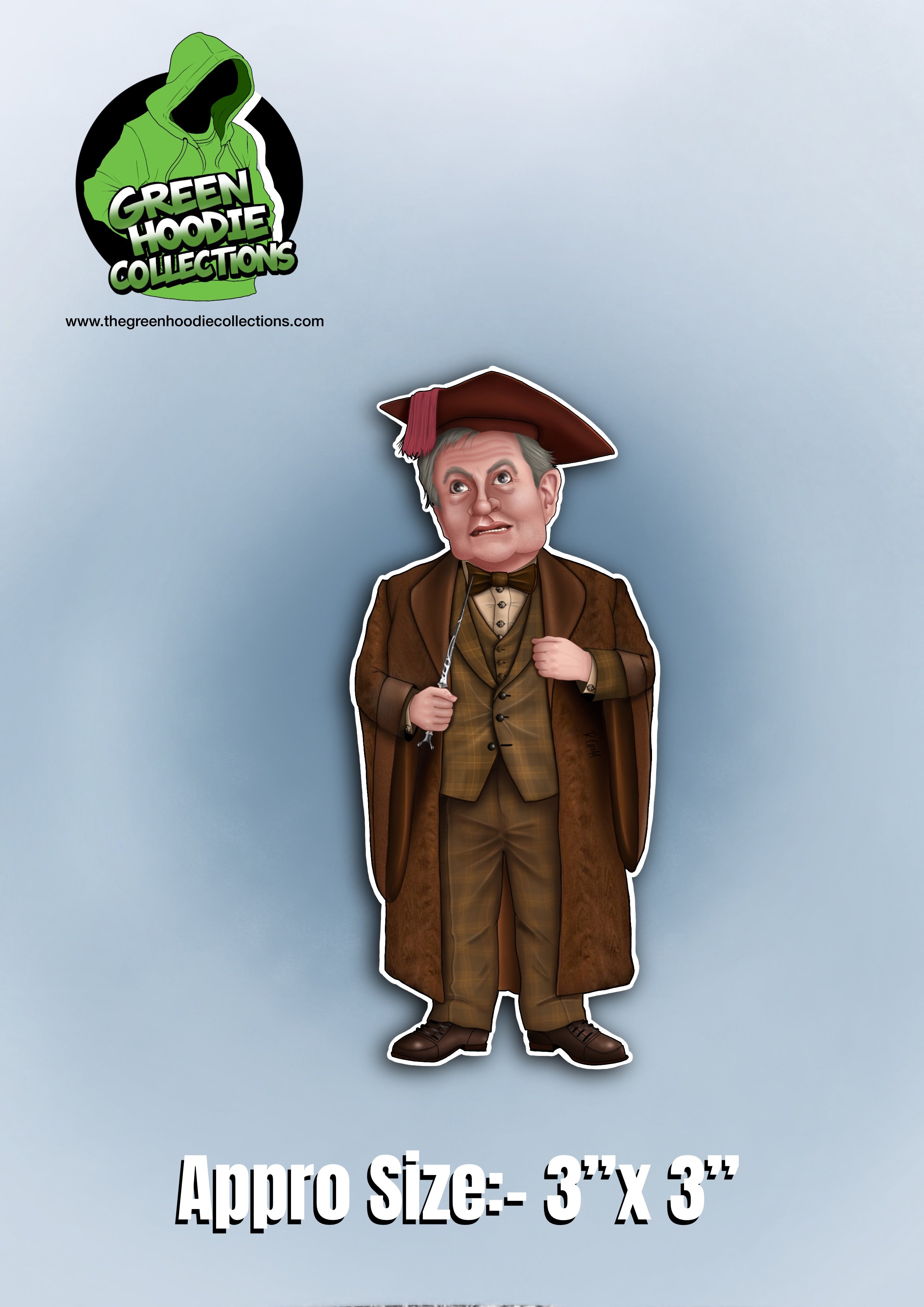 Harry Potter Vinyl Stickers by The Green Hoodie Collections