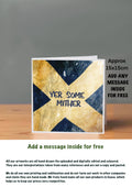 Scottish Slang Cards Yer Some Mither 15x15
