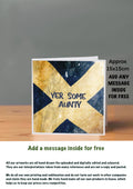 Scottish Slang Cards Yer Some Aunty 15x15