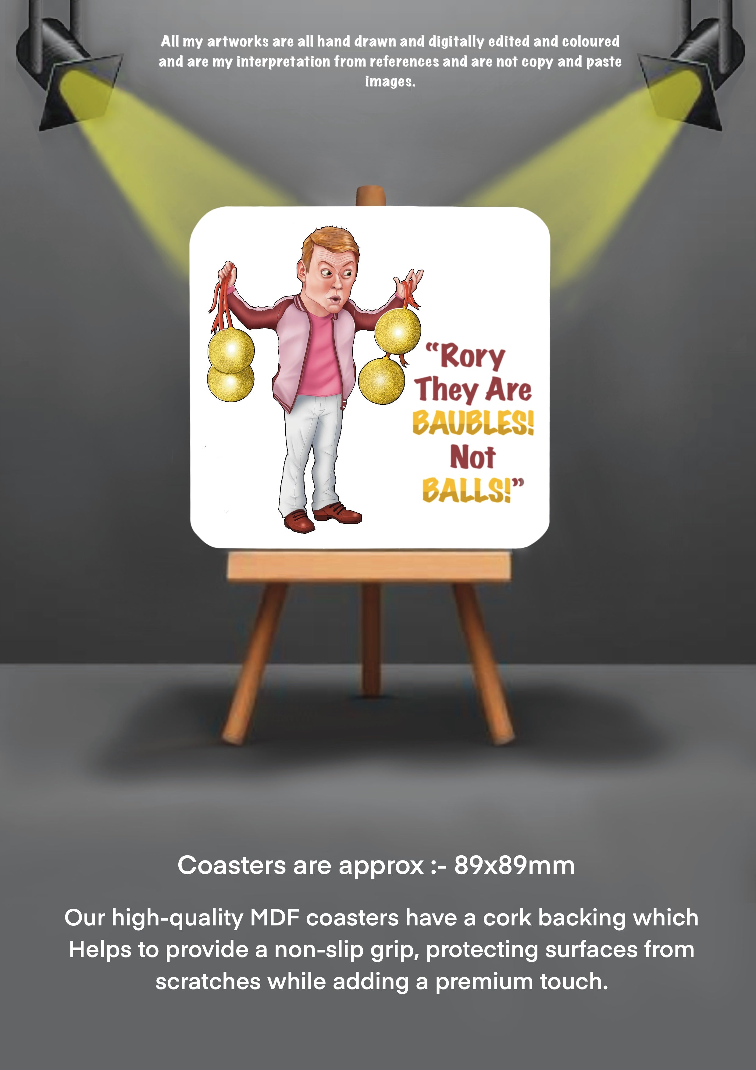 Mrs Browns Boys Coasters