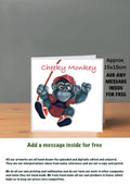 Ape Cards 15x15 Cheeky Monkey