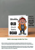 Old People Cards  Happy Birthday Cards sure beats dead