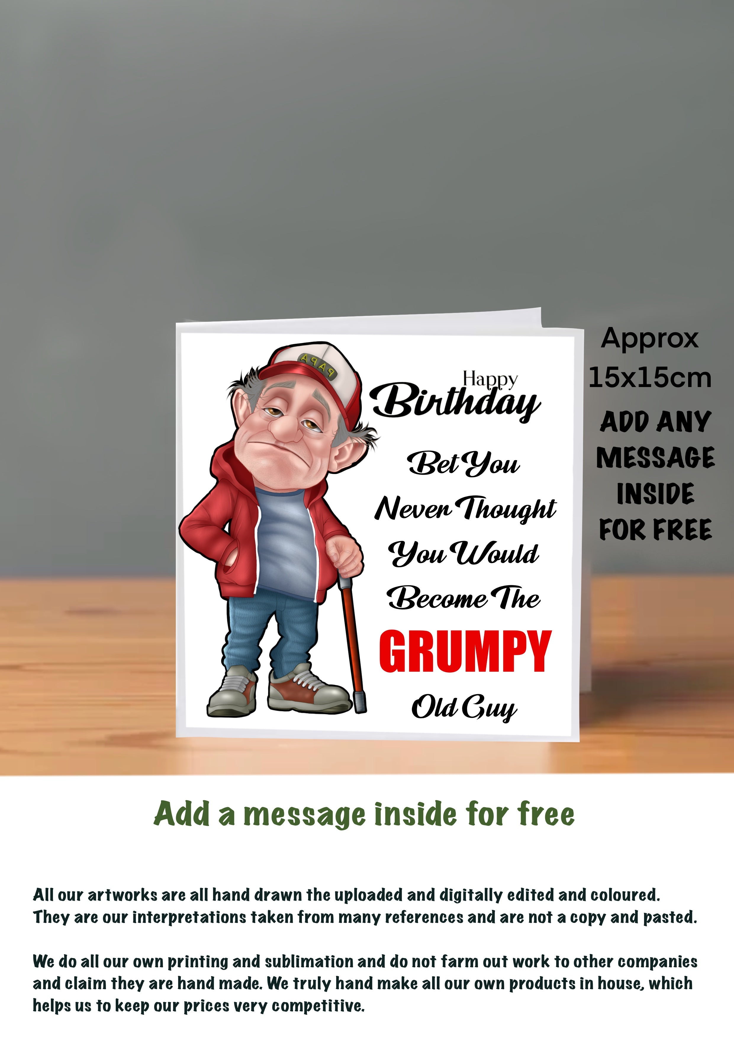 Old People Cards  Happy Birthday Cards