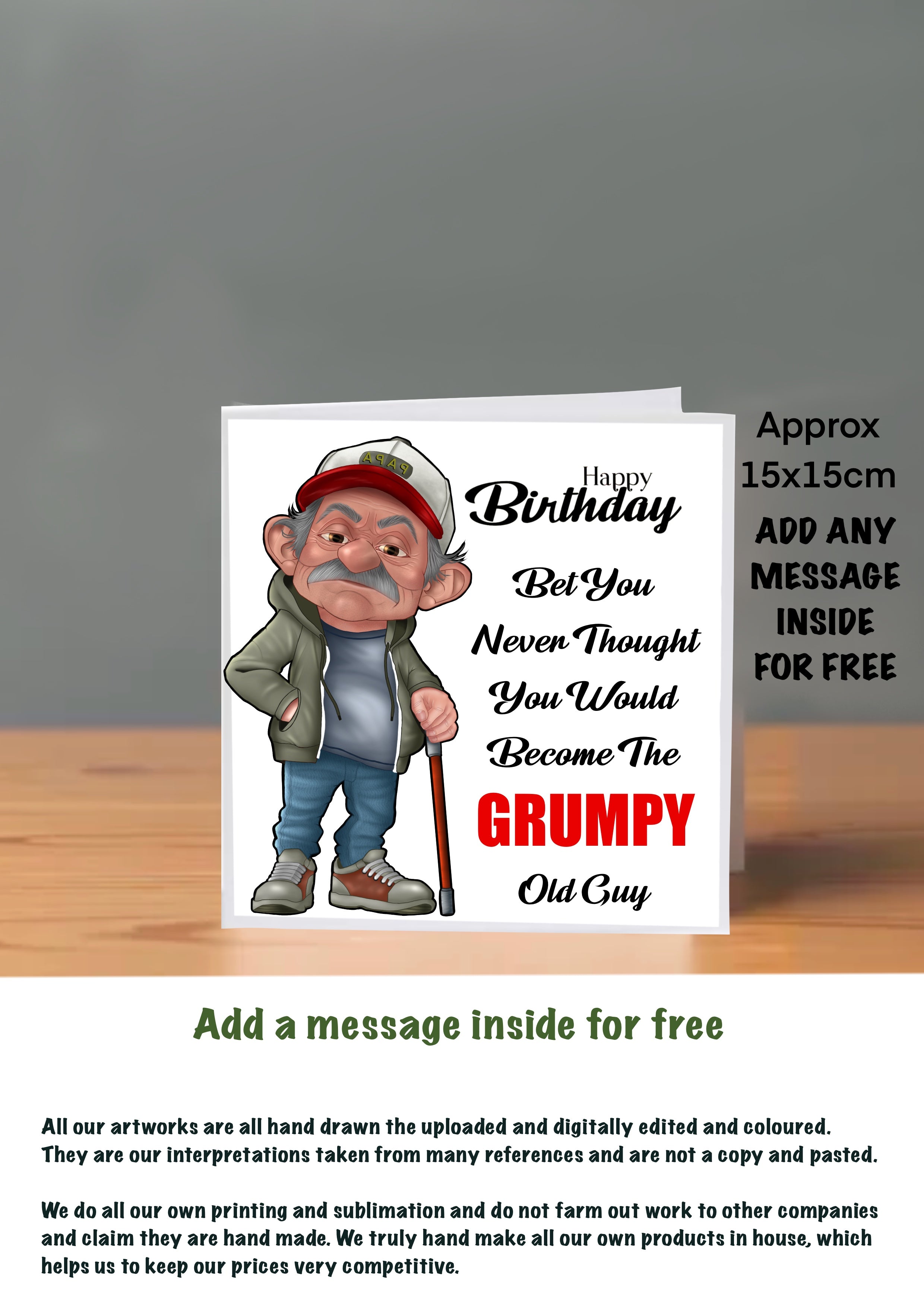 Old People Cards  Happy Birthday Cards