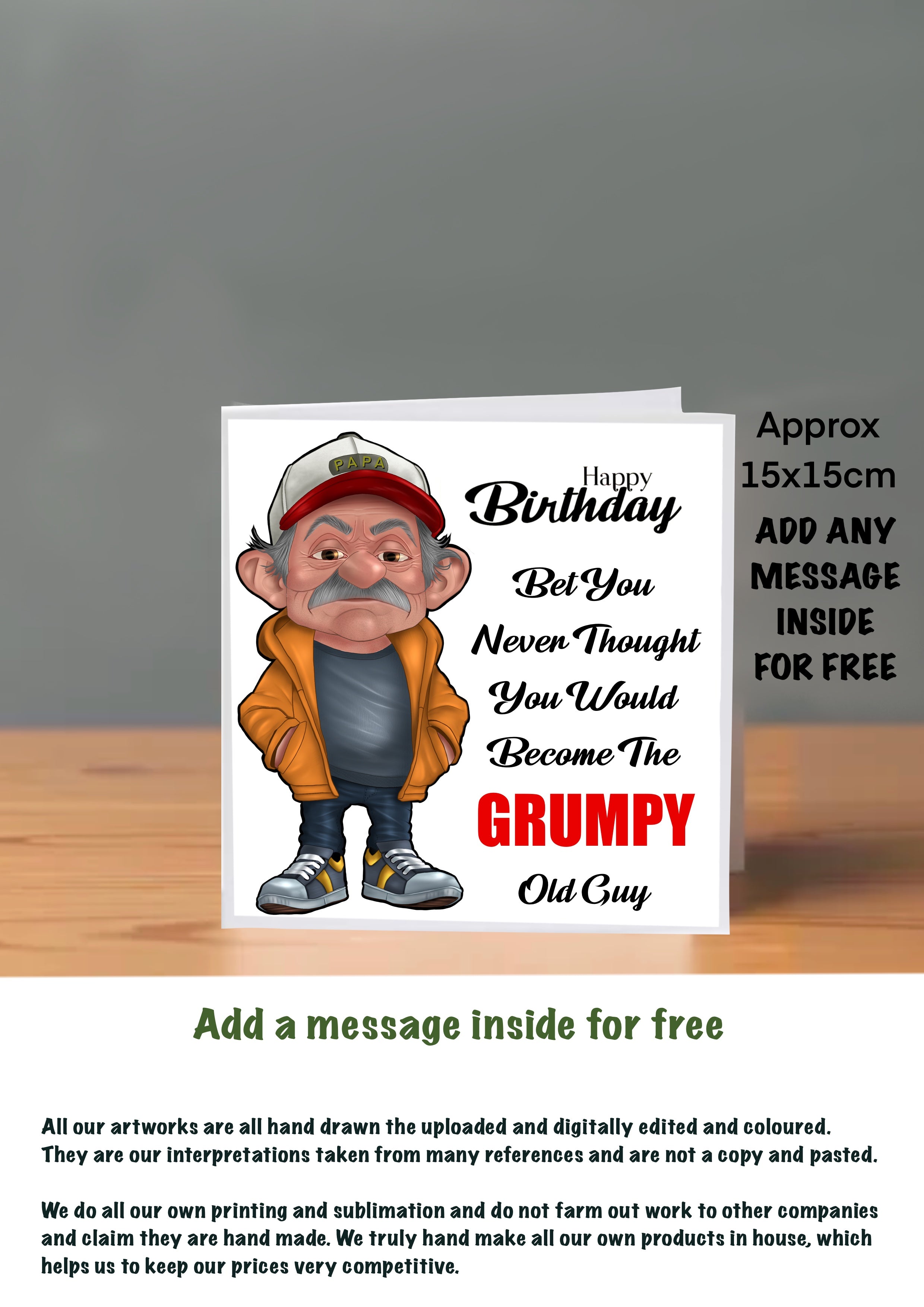 Old People Cards  Happy Birthday Cards