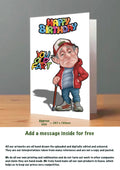Large Old People Cards  Happy Birthday Cards You old fart