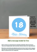 Age Cards  Happy Birthday 18
