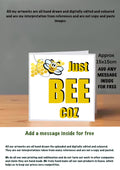 Bee Cards 15x15 Birthday Cards just bee coz