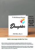Family Birthday Cards 15x15 Daughter