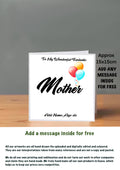 Family Birthday Cards 15x15 Mother