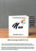 Family Birthday Cards 15x15 Nan