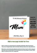 Family Birthday Cards 15x15 Mum