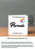 Family Birthday Cards 15x15 Parents