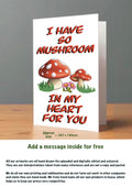 Large Mushroom Birthday Cards