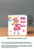Muppet Cards 15x15 Miss Piggy Birthday kissy kissy