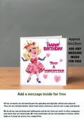 Muppet Cards 15x15 Miss Piggy superstar