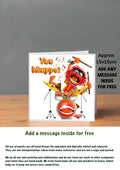 Muppet Cards 15x15  animal you muppet