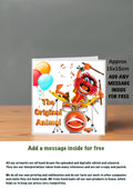 Muppet Cards 15x15  animal