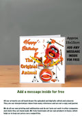 Muppet Cards 15x15  animal