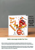 Muppet Cards 15x15 party animal