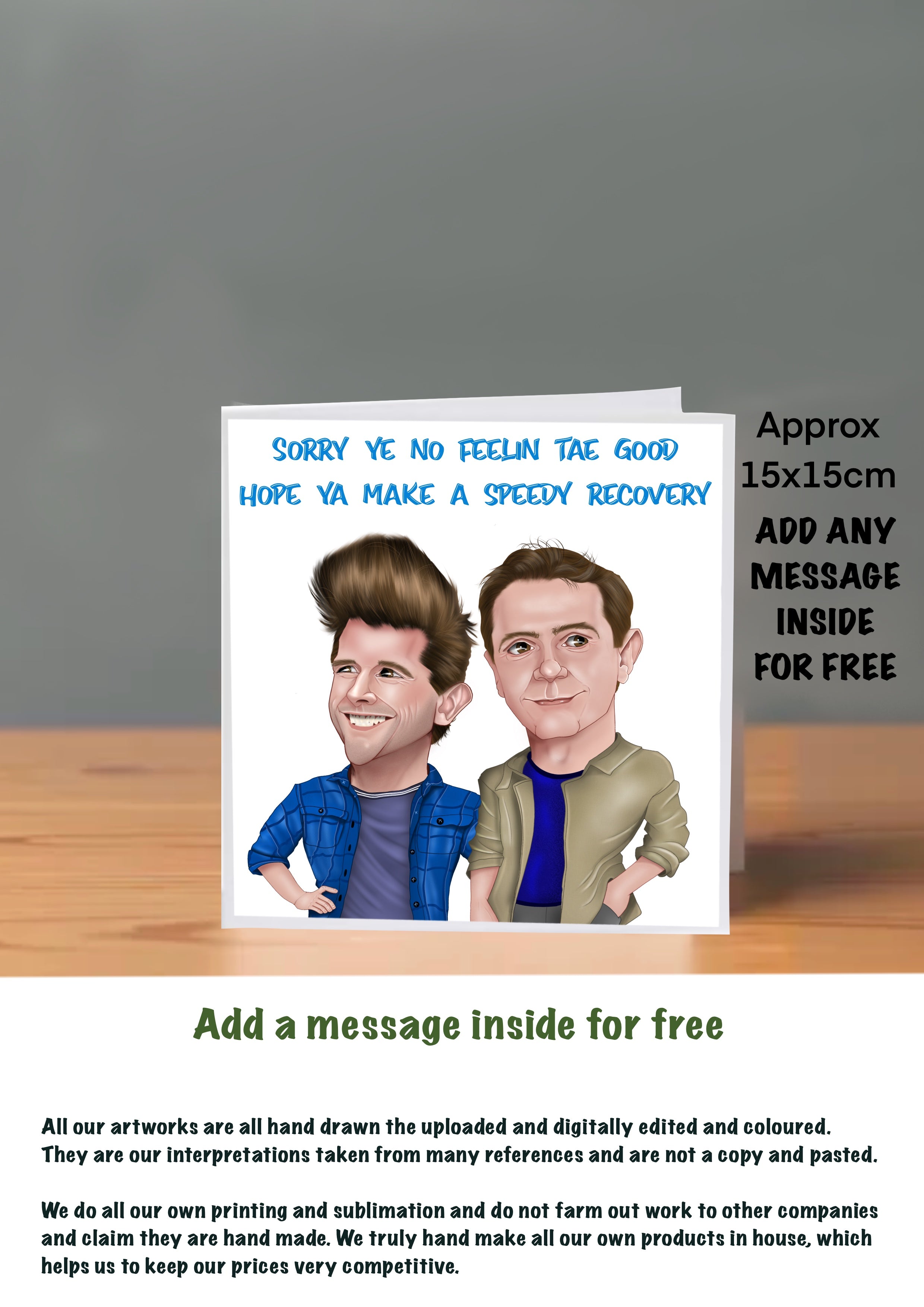 Two Doors Down Get Well Soon Cards