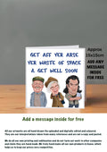Still Game Get Well Soon Cards auld pals