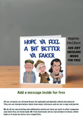 Still Game Get Well Soon Cards auld pals